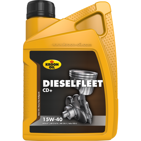 Моторное масло KROON-OIL DIESELFLEET CD+ 15W-40, 1л